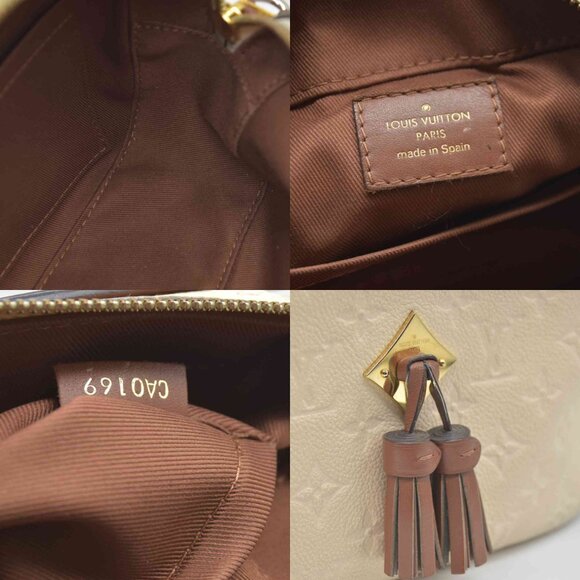 $1890 LOUIS VUITTON Empreinte Saintonge Creme CA0169 - Picture 5 of 14